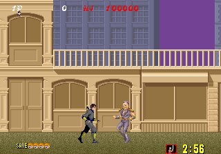 Play Shinobi (set 5, System 16B, unprotected) Now -  :xxx - :yyy Game Screenshot