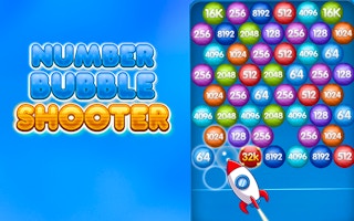Number Bubble Shooter - Free 2048 Game Like Qube 2048