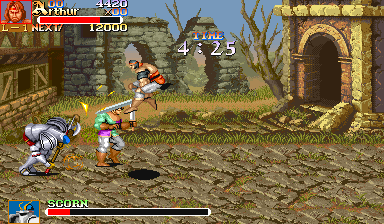 Play Knights of the Round (bootleg set 1 (with YM2151 + 2xMSM5205), 911127 etc) Now -  :xxx - :yyy Game Screenshot