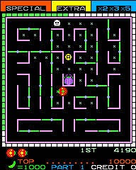 Play Lady Bug (bootleg set 2) Now -  :xxx - :yyy Game Screenshot