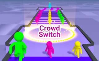 Giant Run Color Run Crowd Switch Games