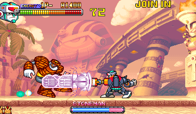 Juega a Gigaman 2: Los Luchadores Poder (pirata) ahora - Arcade Captura de pantalla de :xxx - Juego :yyy