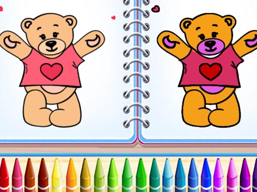 Küsse Teddybär Farben