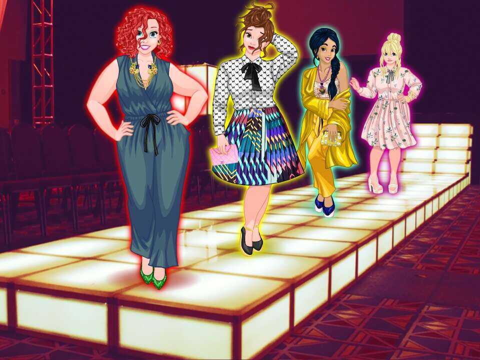 Princesses Runway Plus Games