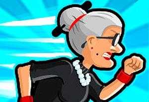 Angry Gran Run: Grannywood gameplay screenshot