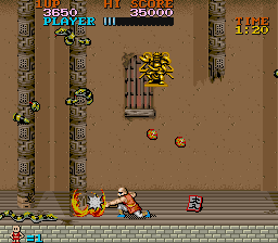 Spiele jetzt Tiger Road (US Bootleg, Set 1) -  :xxx – :yyy Spiel-Screenshot