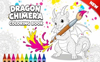 Dragon Chimera Coloring Book - Free coloring Game Like 와onder 색칠