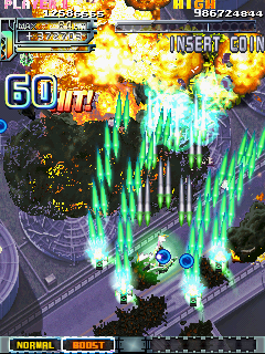 Play DoDonPachi Dai-Fukkatsu Black Label (2010/1/18 BLACK LABEL) Now -  :xxx - :yyy Game Screenshot