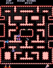 Play Ms. Pac-Man Heart Burn Now -  :xxx - :yyy Game Screenshot