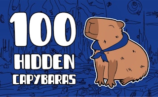 100 Hidden Capybaras - Free hidden-object Game Like أشياء مخفية: جزيرة مفقودة 2