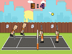 立即玩棘手的网球 - 2 Player :xxx - :yyy 游戏截图