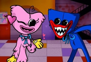 Play FNF: Huggy Wuggy and Kissy Missy Now