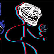 立即玩FNF 風格物理學 vs 傻臉/Trollge -  :xxx - :yyy 遊戲截圖