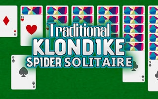 Traditional Klondike Spider Solitaire - Free card Game Like سوليتير ترتيب الورق