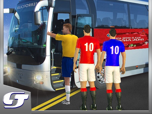Transporte jugadores fútbol en autobús - Free Juegos para Action Game