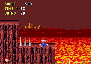 Играть в The worst Sonic the Hedgehog romhack (featuring mario) 2 сейчас