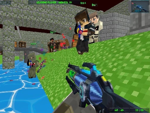 Jouez à Guerrres De Paintball en ligne gratuitement – Capture d'écran du jeu de multi-player