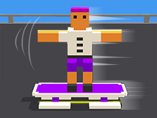 Blocky Skate Rush - Free Jeux gratuits en ligne les plus populaires Rush Game