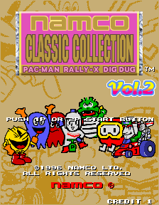 Play Namco Classic Collection Vol.2 Now - Arcade :xxx - :yyy Game Screenshot