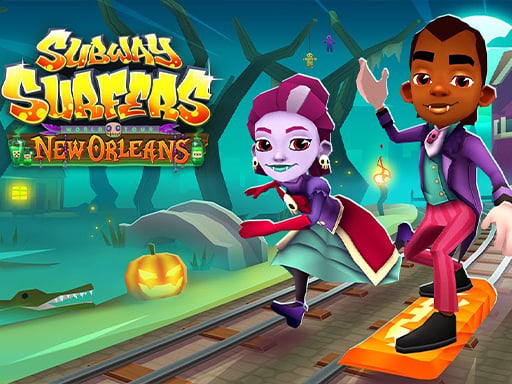 Subway Surfers Halloween Puzzle - Free Top Free Online Games tagged Subway Game