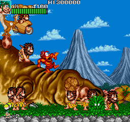 Play Caveman Ninja (bootleg) Now -  :xxx - :yyy Game Screenshot