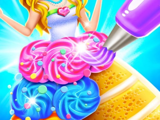 Rainbow Princess Cake Maker - Free Top Free Online Games tagged Cake Game