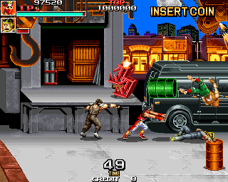 Play Zero Team USA (set 1, US, Fabtek license) Now - Arcade :xxx - :yyy Game Screenshot