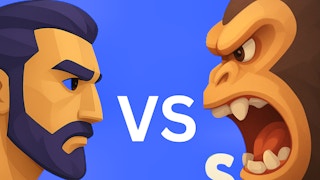 Men Vs Gorilla - Free fighting Game Like Pequenos Lutadores De Colisão Pro