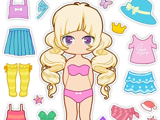 Salón de Maquillaje de Muñecas Chibi