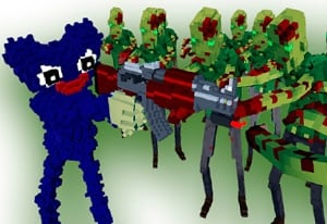 Play Huggy Wuggy vs Zombies Now