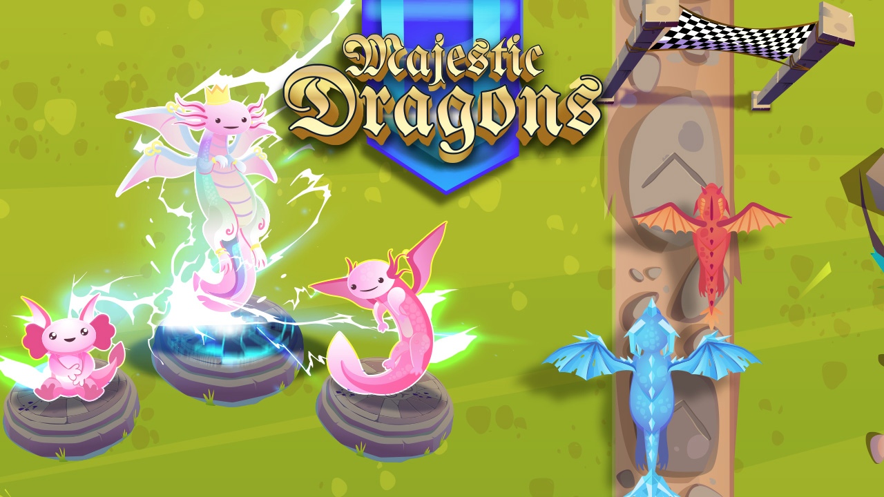 Majestic Dragons Merge gameplay screenshot