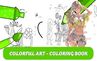 Colorful Art - Coloring Book - Free kids Game Like Cute Anime Face Girls Coloring Pages