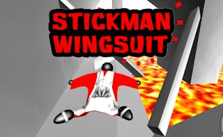 Stickman Wingsuit 3D Games