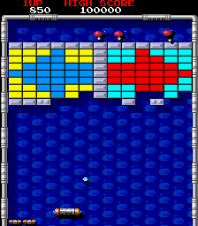 Spiele jetzt Arkanoid - Der Rache von DOH (Japan-Bootleg) -  :xxx – :yyy Spiel-Screenshot