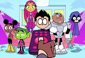 Juega a Teen Titans Go Zapping Run ahora -  Captura de pantalla de :xxx - Juego :yyy