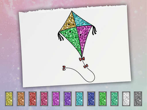 Glitter Toys Coloring Book - Free Top Free Online Games tagged 2-player Game