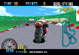 Play GP Rider (Japan, FD1094 317-0161) Now -  :xxx - :yyy Game Screenshot