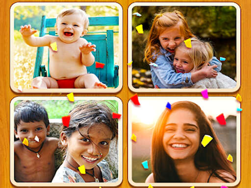 4 Bilder Rate das Wort - Puzzle-Spiel
