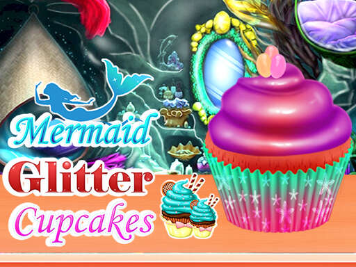 Mermaid Glitter Cupcakes - Free Games for Art Game