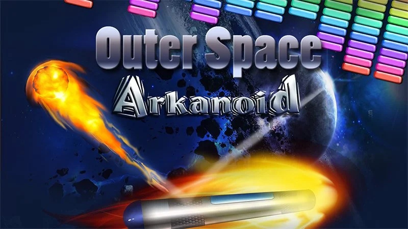 Play Outer Space Arkanoid Now - Arcade :xxx - :yyy Game Screenshot