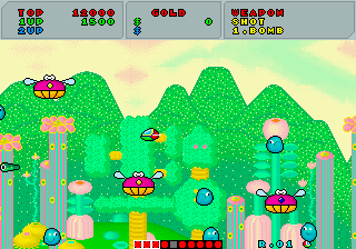 Play Fantasy Zone (unprotected) Now -  :xxx - :yyy Game Screenshot