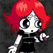 立即玩FNF: 闷闷不乐的Funkin’ 对阵Ruby Gloom -  :xxx - :yyy 游戏截图