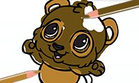 立即玩可爱熊猫涂色 -  :xxx - :yyy 游戏截图