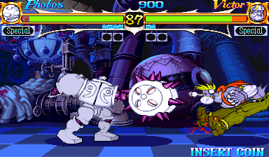 Spiele jetzt Vampire Hunter - darkstalkers revenge (950307 Japan) -  :xxx – :yyy Spiel-Screenshot