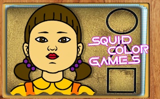 오징어 칠하기 게임 - Free 게임 대상Kids Game