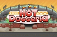 Play Papa's Hotdoggeria online free