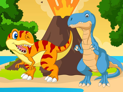 Dino Jigsaw Games