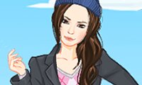 今すぐグラマーな冬のドレスアップをプレイ -  :xxx - :yyyゲームスクリーンショット