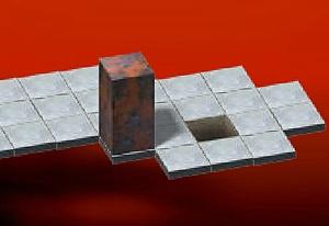 Bloxorz gameplay screenshot