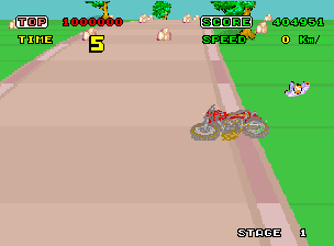 Play Enduro Racer (YM2203, FD1089B 317-0013A) Now -  :xxx - :yyy Game Screenshot